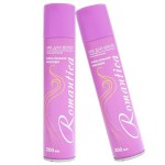 Лак для волос, Romantica (Романтика) 210 см3/200 мл с бета-каротином очень сильная фиксация розовый