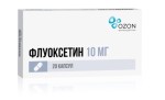 Флуоксетин, капсулы 10 мг 20 шт
